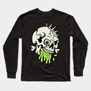 Skull the punk Long Sleeve T-Shirt